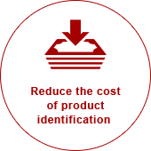 Reduce the cost of product identification 